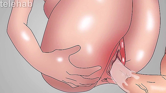 Hot college babe Midoria seduces young roommate Uraraka for a steamy shower scene