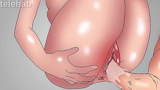 Hot college babe Midoria seduces young roommate Uraraka for a steamy shower scene