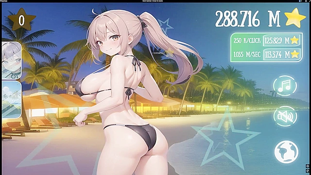 Large Bounce in Anime World Adventure