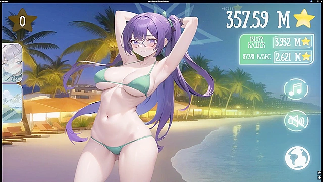 Large Bounce in Anime World Adventure