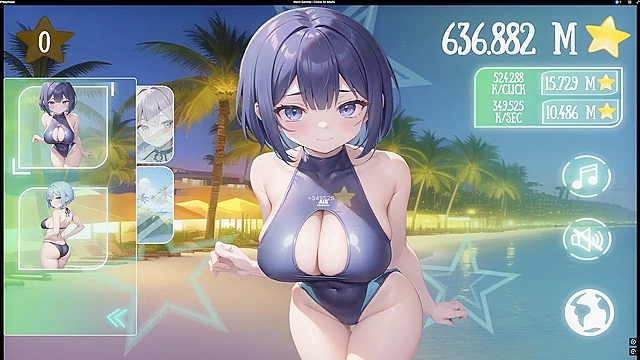 Large Bounce in Anime World Adventure