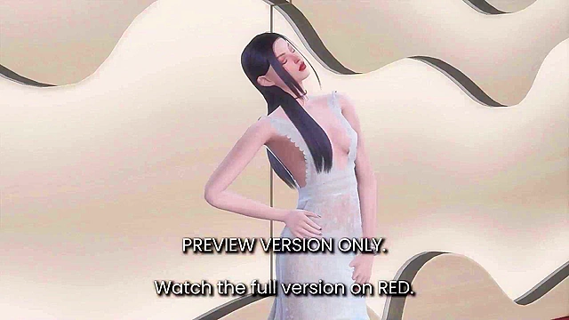 Olivia's Virtual Encounter in a Sinful 3D World