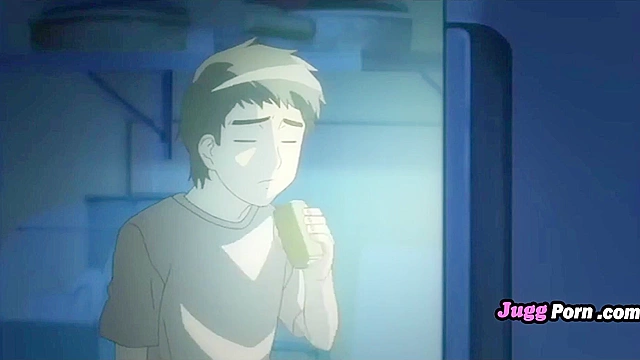 Teenie nerds score with steppy's stepbrother at home - UNCENSORED HENTAI