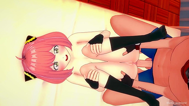 Anya's insatiable desires unleashed in explicit uncensored action scenes