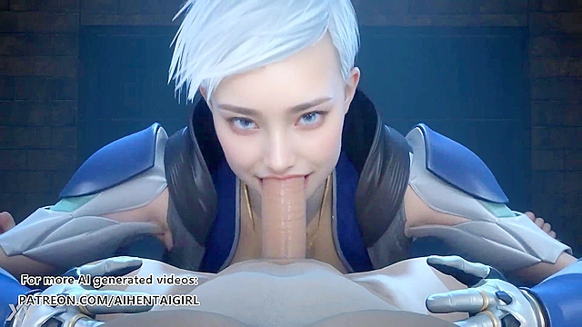 Mortal Kombat's Frozen Femme Gives a Hot Blowjob Uncensored Anime Sex Scene