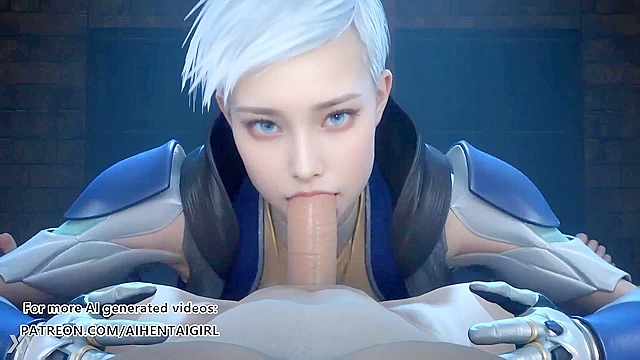 Mortal Kombat's Frozen Femme Gives a Hot Blowjob Uncensored Anime Sex Scene