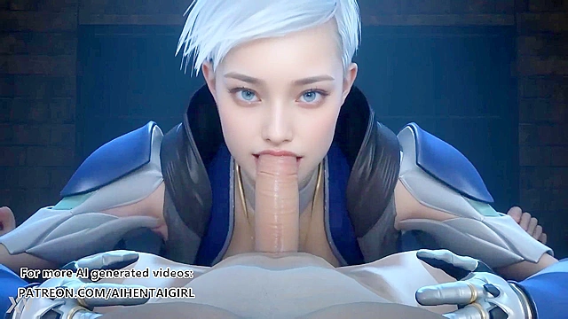 Mortal Kombat's Frozen Femme Gives a Hot Blowjob Uncensored Anime Sex Scene