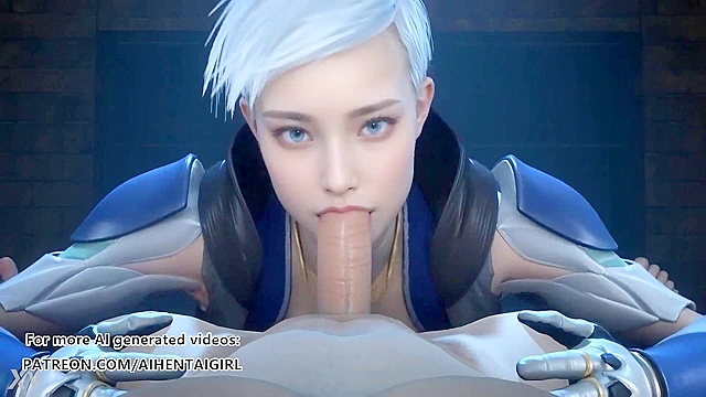 Mortal Kombat's Frozen Femme Gives a Hot Blowjob Uncensored Anime Sex Scene