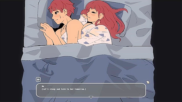 Stepsister explores taboo desires with her older brother's forbidden touch for the first time tonight