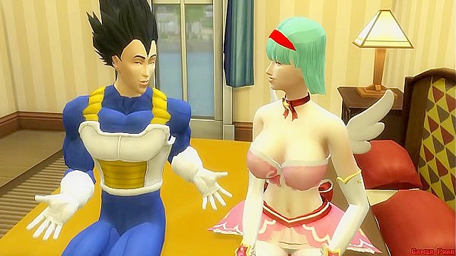 Beautiful MILFs Bulma Enjoying Hard Sex with Vegitas Passionate Encounter