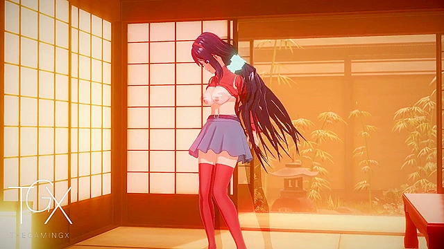 Adult Anime Fantasy with Mita Pleasuring Her Partner In Every Position Possible Online