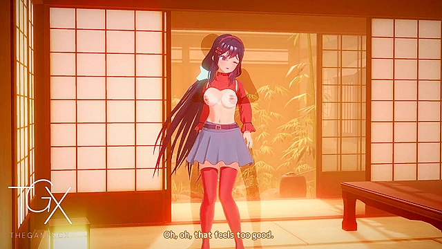 Adult Anime Fantasy with Mita Pleasuring Her Partner In Every Position Possible Online