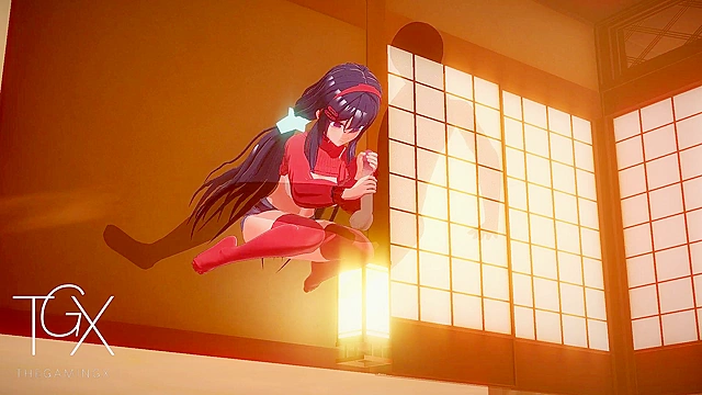 Adult Anime Fantasy with Mita Pleasuring Her Partner In Every Position Possible Online