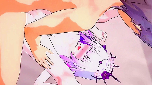 Honkai Star Rail's Castorice enjoys intense anal action with a stud