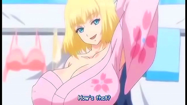 Blonde Anime Babe Gets Big Tits Fucked Hard By Japanese Dick