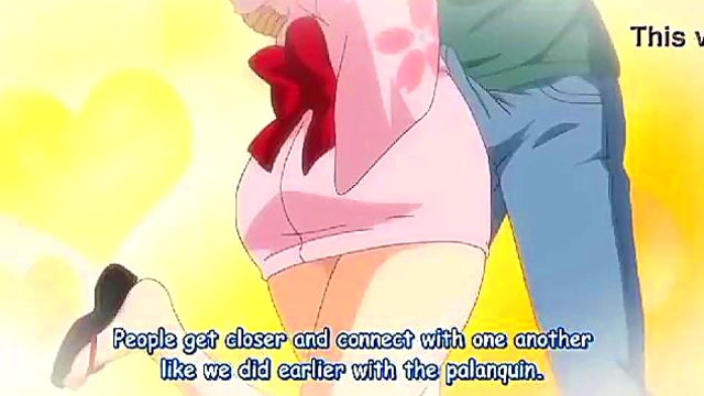 Blonde Anime Babe Gets Big Tits Fucked Hard By Japanese Dick