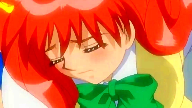 Redhead Anime Babe Gets Anal Fucked By Fat Freak In Dubbed Scene