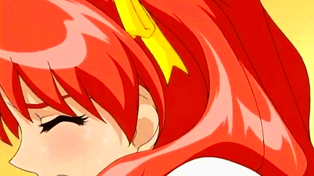 Redhead Anime Babe Gets Anal Fucked By Fat Freak In Dubbed Scene