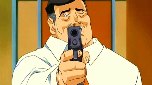 Redhead Anime Babe Gets Anal Fucked By Fat Freak In Dubbed Scene