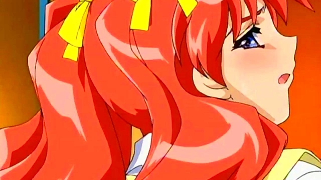 Redhead Anime Babe Gets Anal Fucked By Fat Freak In Dubbed Scene