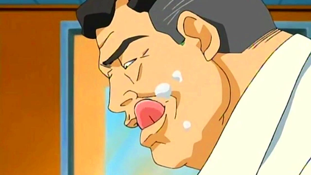 Redhead Anime Babe Gets Anal Fucked By Fat Freak In Dubbed Scene