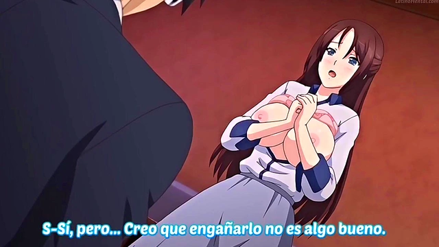 Hardcore Hentai Couple Engages In Intense Fucking With Big Cumshots