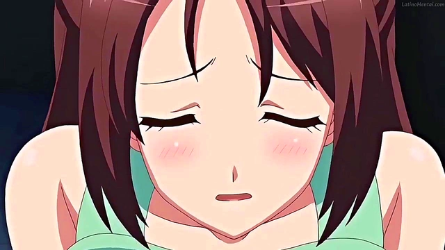 Hardcore Hentai Couple Engages In Intense Fucking With Big Cumshots