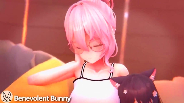 Giantess Futanari Babe With Big Boobs Rides Dick Hard For Ass Orgasm