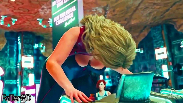 Giantess Futanari Babe With Big Boobs Rides Dick Hard For Ass Orgasm