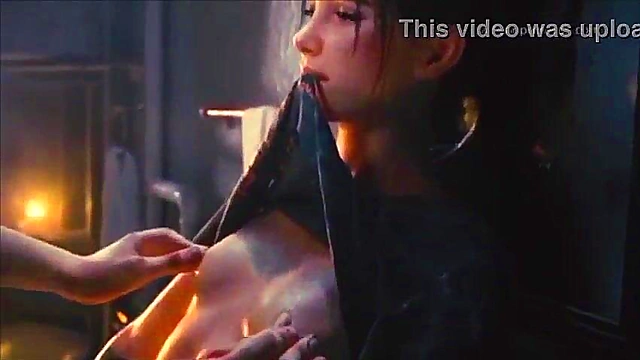 Ellie Gets Hardcore Hentai Sexo Action in Banheiro Shower Scene