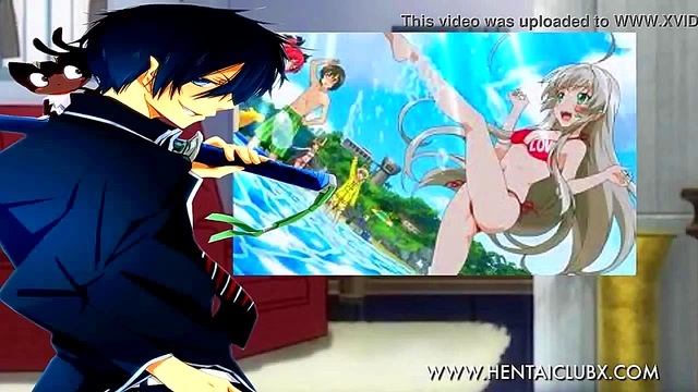 Big-Titted Anime Babe Gets Spanked Then Swallows Cock In Uncensored 3D