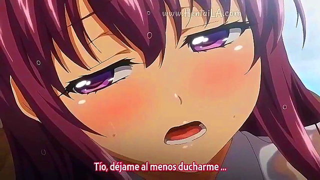 Cute Anime Babe Gets Fucked By Stranger's Dick for Cuckold Orgasm