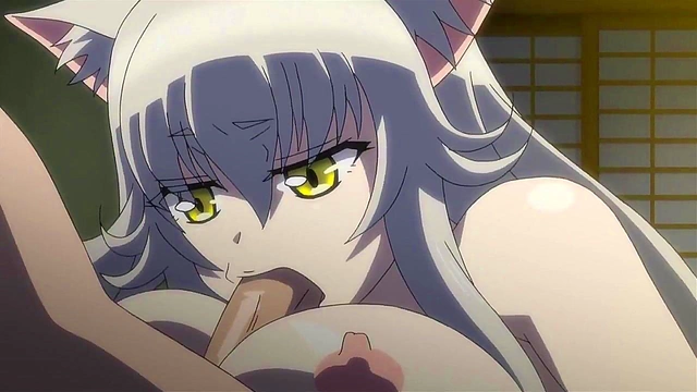 Wolf Girl Gets Fucked Doggy Style for Hot Hentai Orgasmic Finish