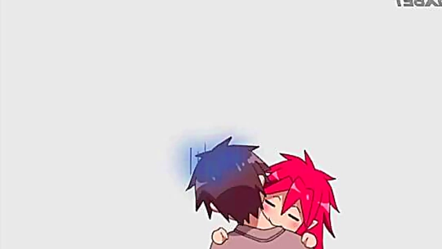 Passionate Russian Hentai Couple Dubs Intense Sex Scene