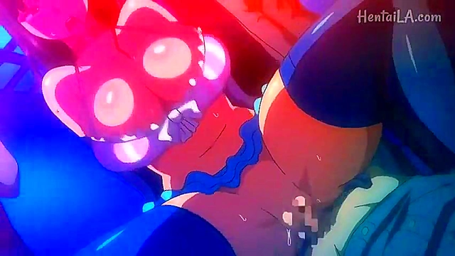 Cute Anime Babe Sucks Big Dick & Gets Anal Creampie In Cowgirl Style