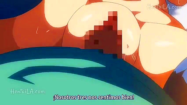 Cute Anime Babe Sucks Big Dick & Gets Anal Creampie In Cowgirl Style