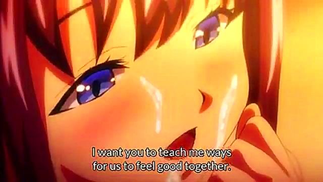 Sizzling Anime Sex Scene Features Deep Blowjob & Intense Cuming Action