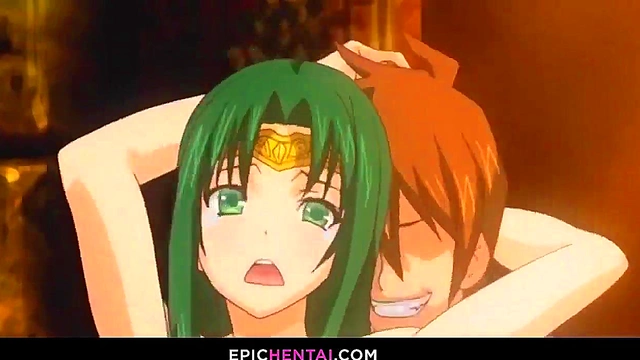 Waifu Fantasy Anime Gives Hot Blowjob & Gets Cumsprayed Inside
