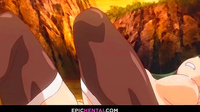 Waifu Fantasy Anime Gives Hot Blowjob & Gets Cumsprayed Inside