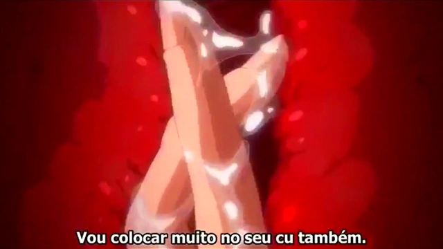 Sexy Big-Titted Anime Girls Enjoy Hardcore Threesome Fucking Action!