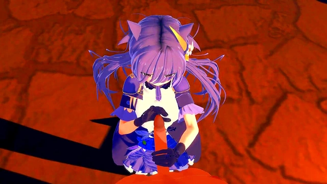 Hot Anime Teen Gets Handjob & Ass Humped For Gushing Cumshot Orgasm!