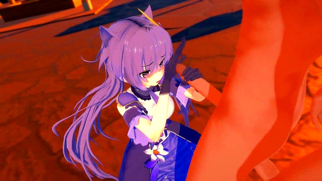 Hot Anime Teen Gets Handjob & Ass Humped For Gushing Cumshot Orgasm!