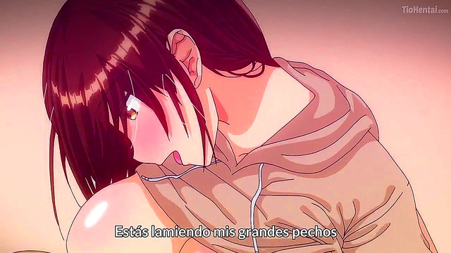 Sexy Anime Pirate Tempts Her Brother With Big Boobs & Blowjob