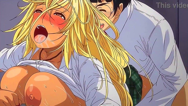 Big-Titted Anime Girls Get Hardcore Blowjob Compilation Crewbang