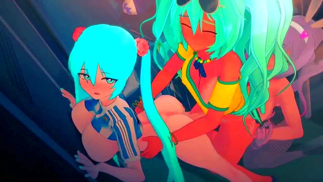 Huge Tits Anna Anon Gets Double Penetration in Cowgirl & Missionary for Hot Cumsession