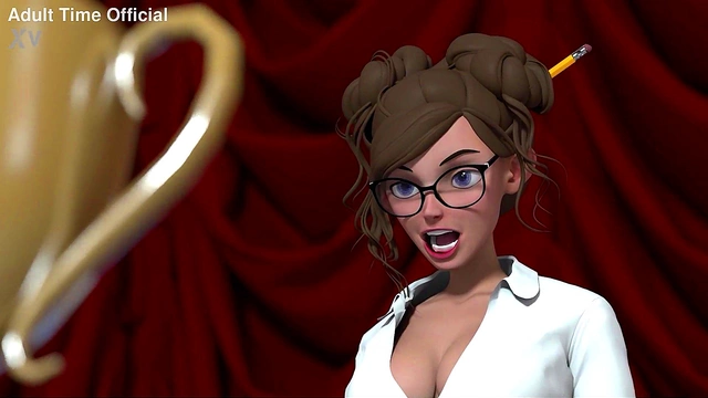 College Girls Get Double Penetration Anal Sex On Campus Stage