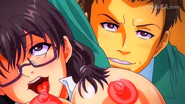 Seductive Anime Babe Gives Blowjob & Gets Fucked Hard For Creampie Finish