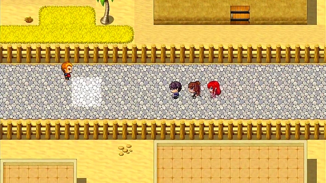 Helping Princess Reach Orgasms All Night Long in Anime Sex RPG