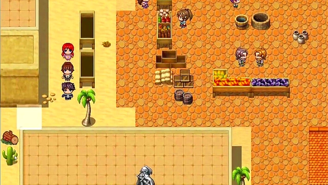 Helping Princess Reach Orgasms All Night Long in Anime Sex RPG