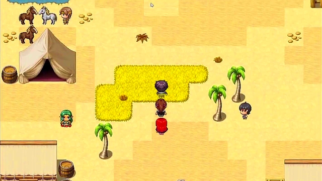 Helping Princess Reach Orgasms All Night Long in Anime Sex RPG